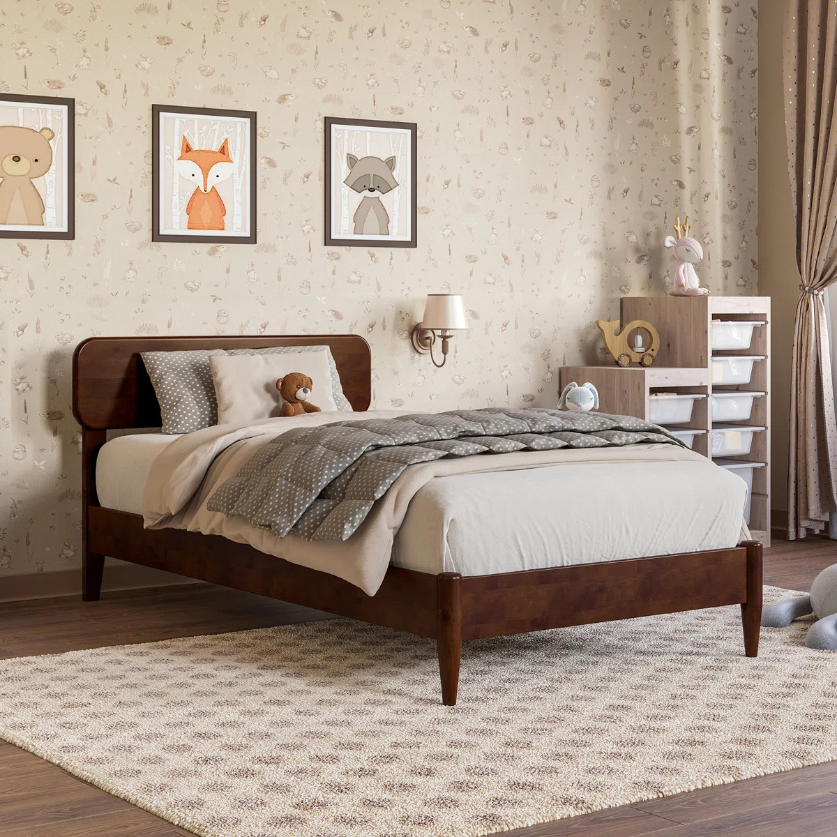 Vetu Solid Wood Platform Bed | Wayfair North America