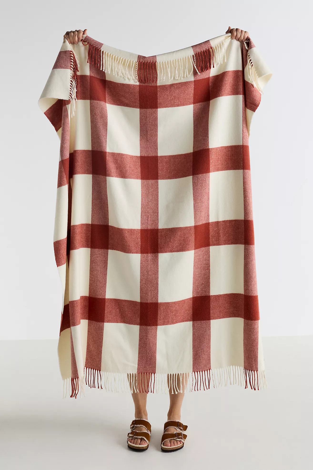Wellington Plaid Throw Blanket | Anthropologie (US)