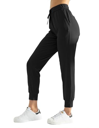 AJISAI Women's Joggers Pants Drawstring Running Sweatpants with Pockets Lounge Wear | Amazon (US)