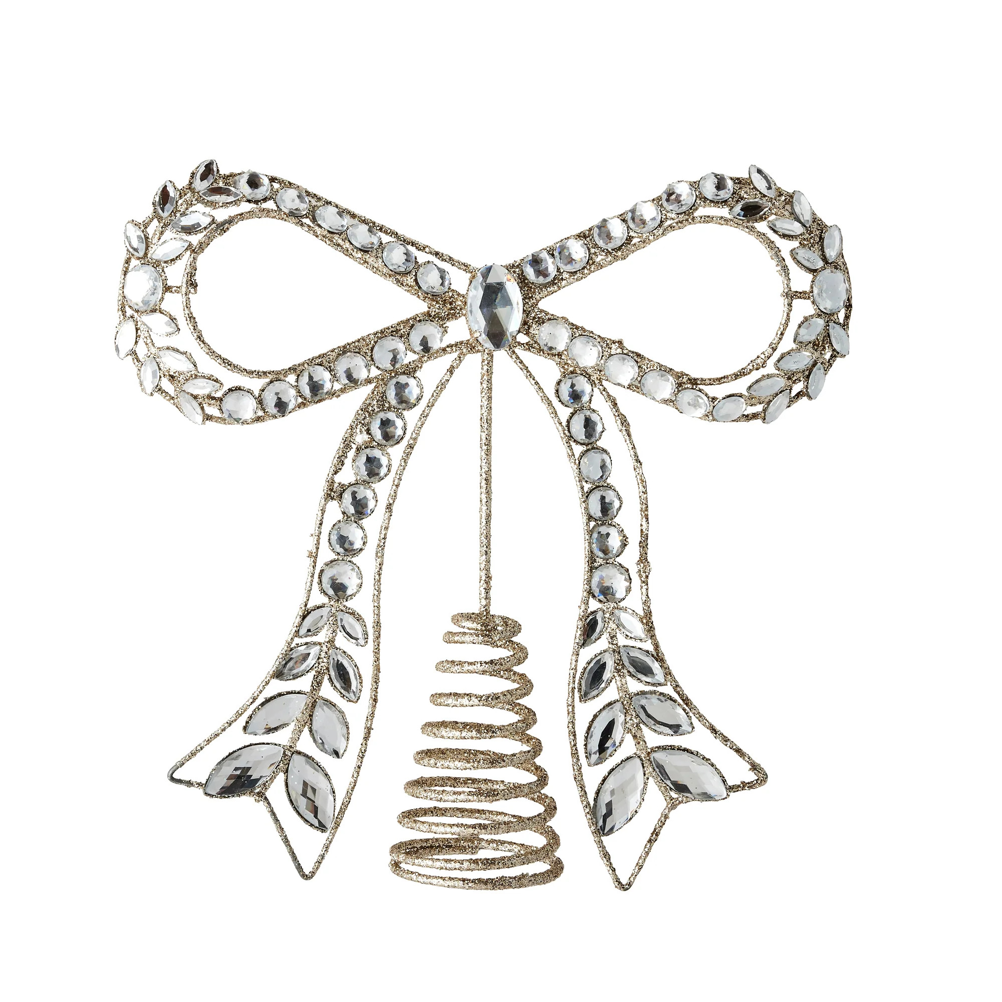 Bejeweled Bow Tree Topper | Caitlin Wilson Design