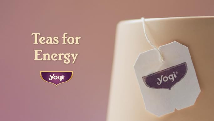 Yogi Sweet Tangerine Positive Energy Tea - 16 Tea Bags per Pack (4 Packs) - Organic Tangerine Ene... | Amazon (US)