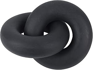 2023 Upgraded Version Wood Knot Decor,2-Link Wood Chain Link Decor Modern Farmhouse House Decorat... | Amazon (US)