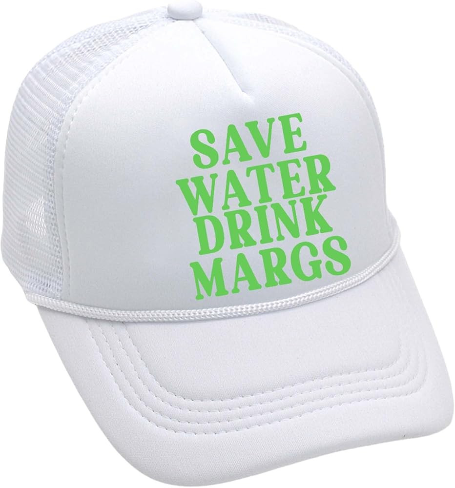 Save Water Drink Margs Trucker Hat Cute Trendy Beach Funny Graphic Country Tequila Beer Hats Wome... | Amazon (US)