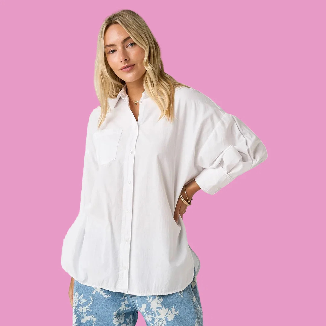 The Boyfriend Button Down | Teggy French