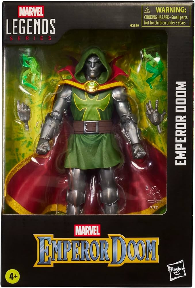 Marvel Legends Series Emperor Doom, Fantastic Four Comics Collectible 6-Inch Scale Action Figure | Amazon (US)