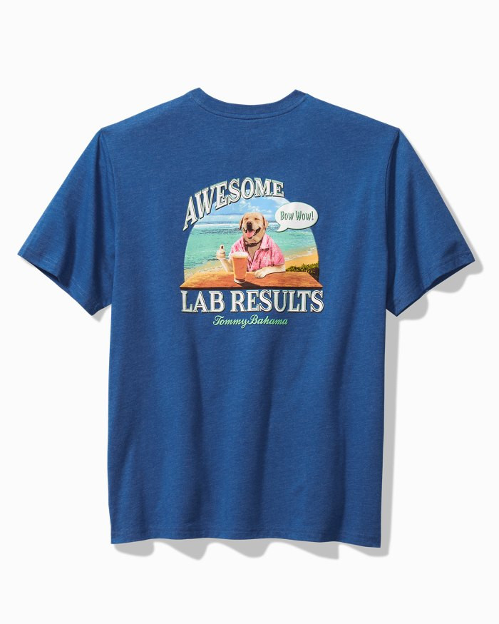 Awesome Lab Results Graphic T-Shirt | Tommy Bahama