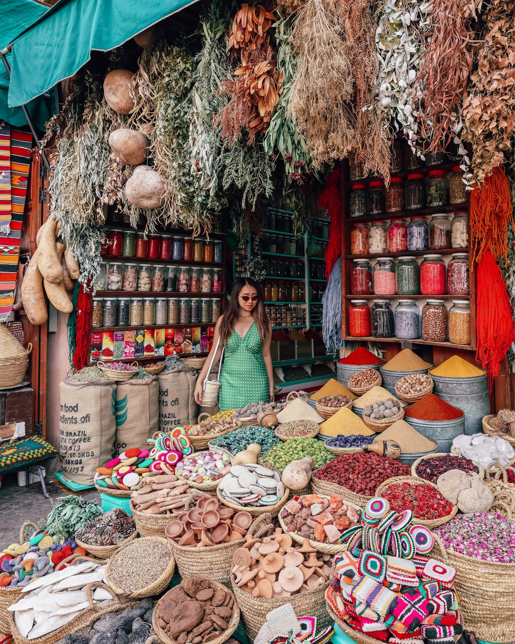 Sunglasses: Valentino
Dress: Topshop
Bag: Loewe
Sandals: Ancient Greek Sandals

Marrakech Outfit, Marrakesh Style, Morocco, Morocco Style, Travel Style, Fashion Blogger

#LTKTravel #LTKootd #LTKSeasonal