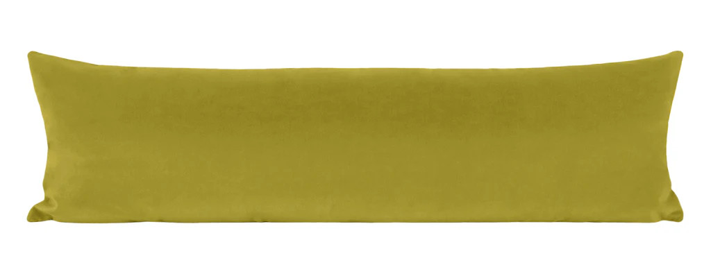 The XL Lumbar :: Studio Velvet // Chartreuse | LITTLE DESIGN COMPANY