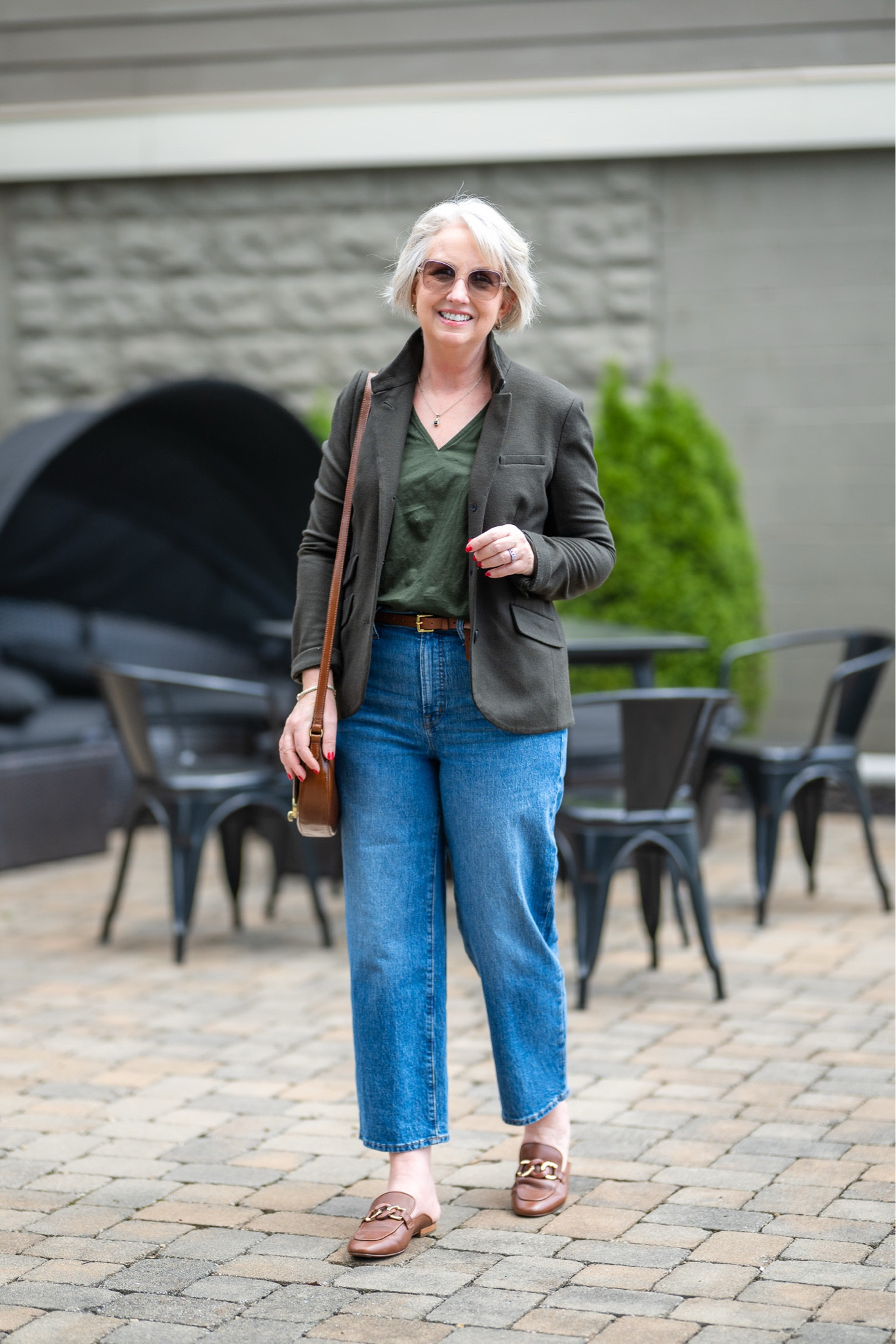 An elevated yet comfortable fall look.🍂✨ I’ve linked similar options for many of the pieces that I’m wearing here  

#LTKStyleTip #LTKMidsize #LTKOver40