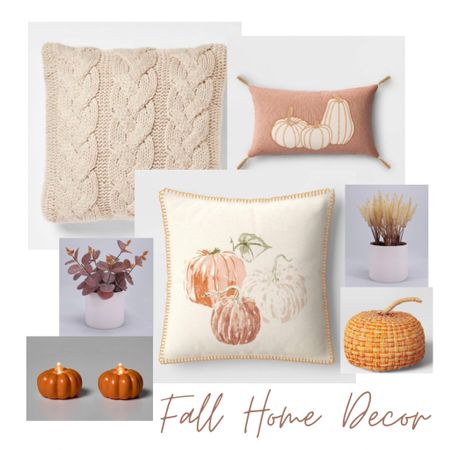 Fall home decor from Target. Pumpkins, throw pillows, fake plants, & more  

#LTKSeasonal #LTKhome #LTKHalloween