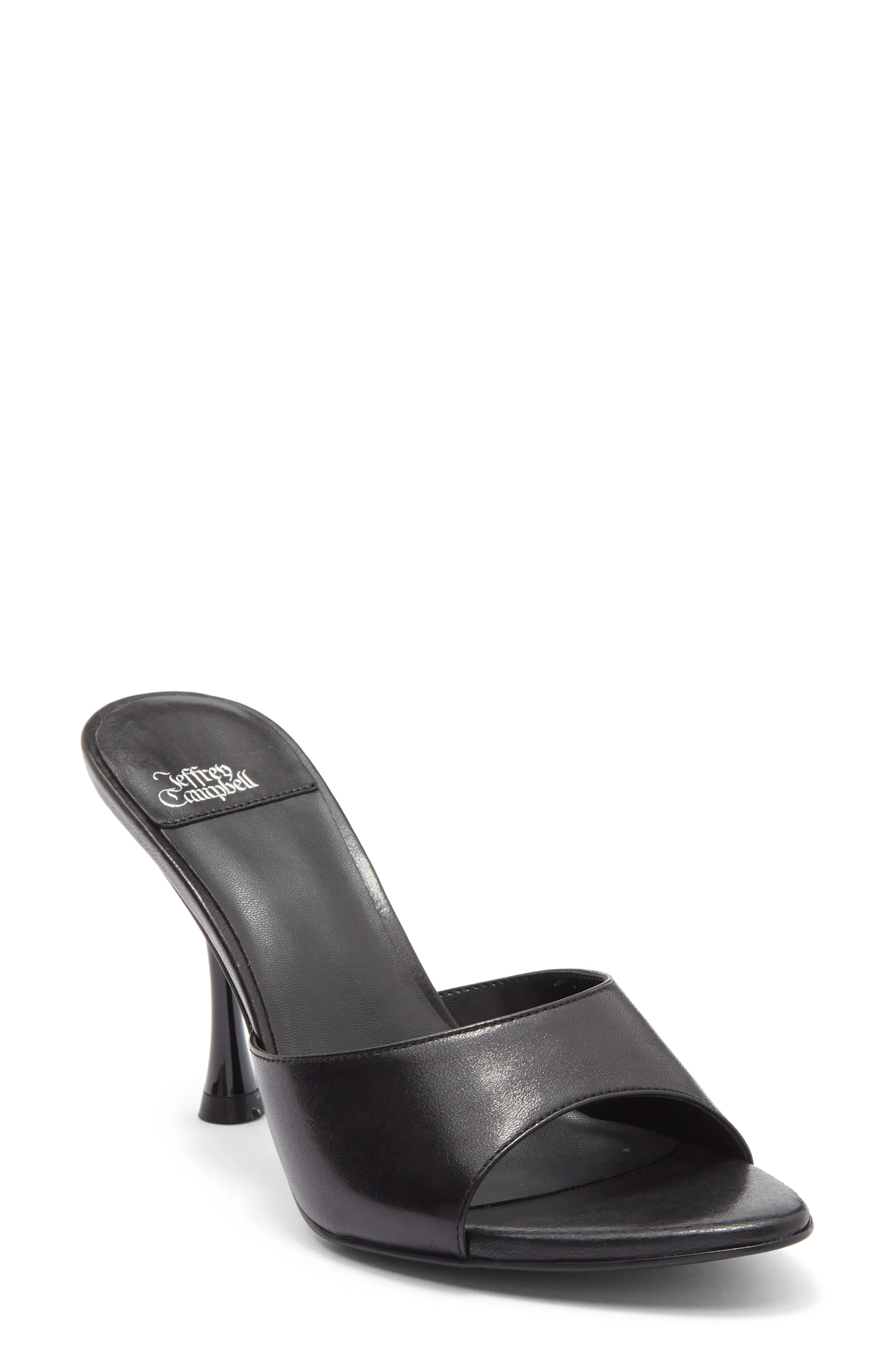 Jeffrey Campbell Agent Slide Sandal in Cherry Red Patent at Nordstrom, Size 6 | Nordstrom