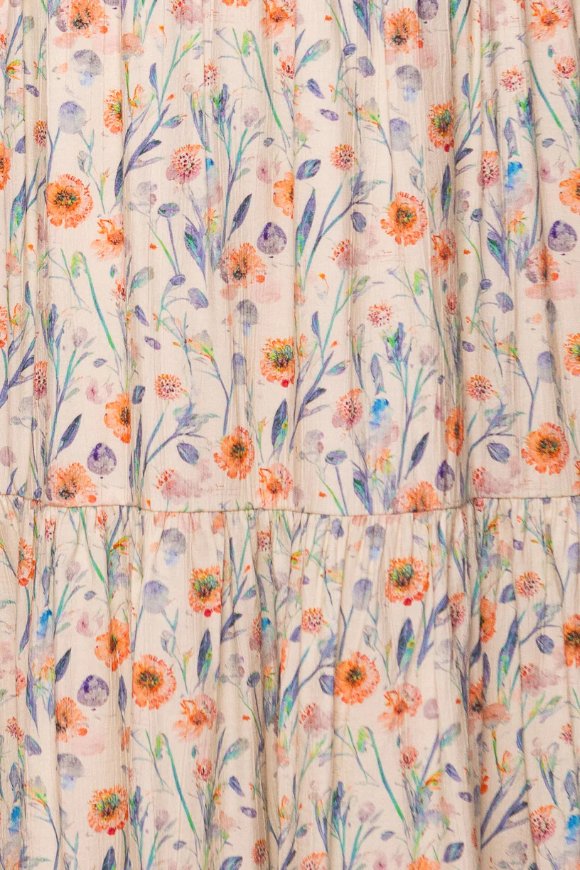 Eva Dress in Cream Floral | Ivy City Co