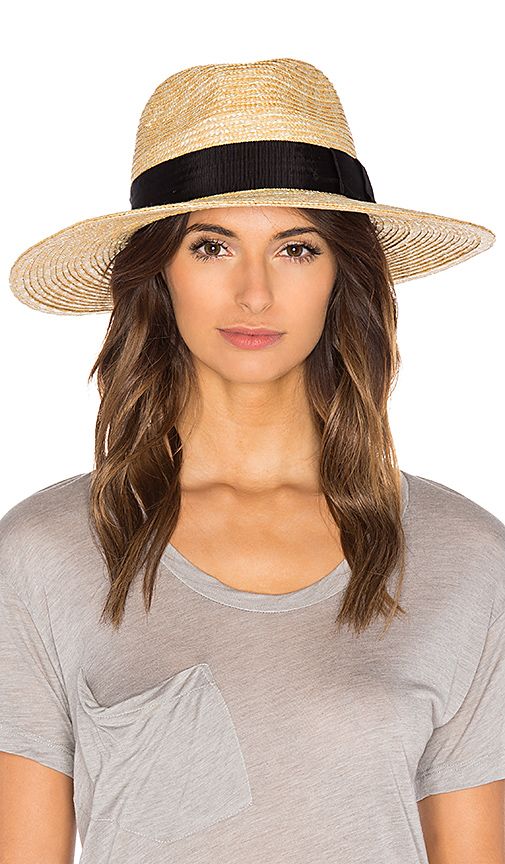 Joanna Hat in Honey | Revolve Clothing (Global)