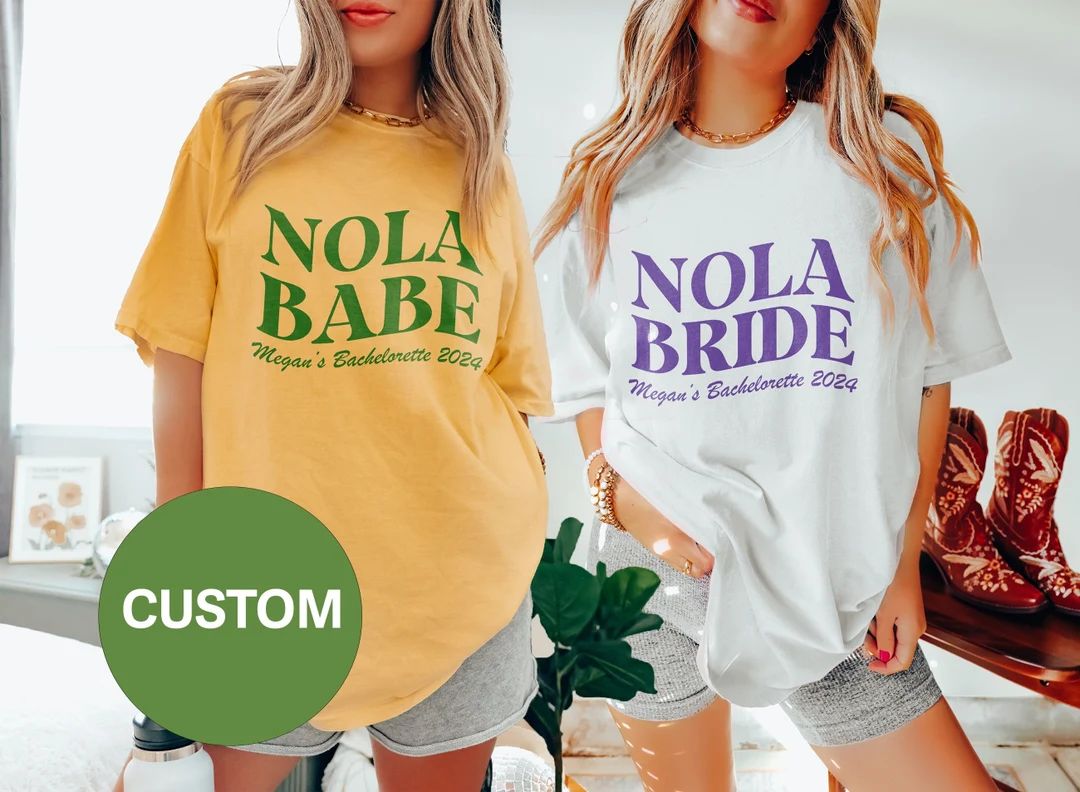 Nola Bachelorette Party Shirts Lesbian Bachelorette New Orleans Bachelorette Shirt Lesbian Shirt ... | Etsy (US)