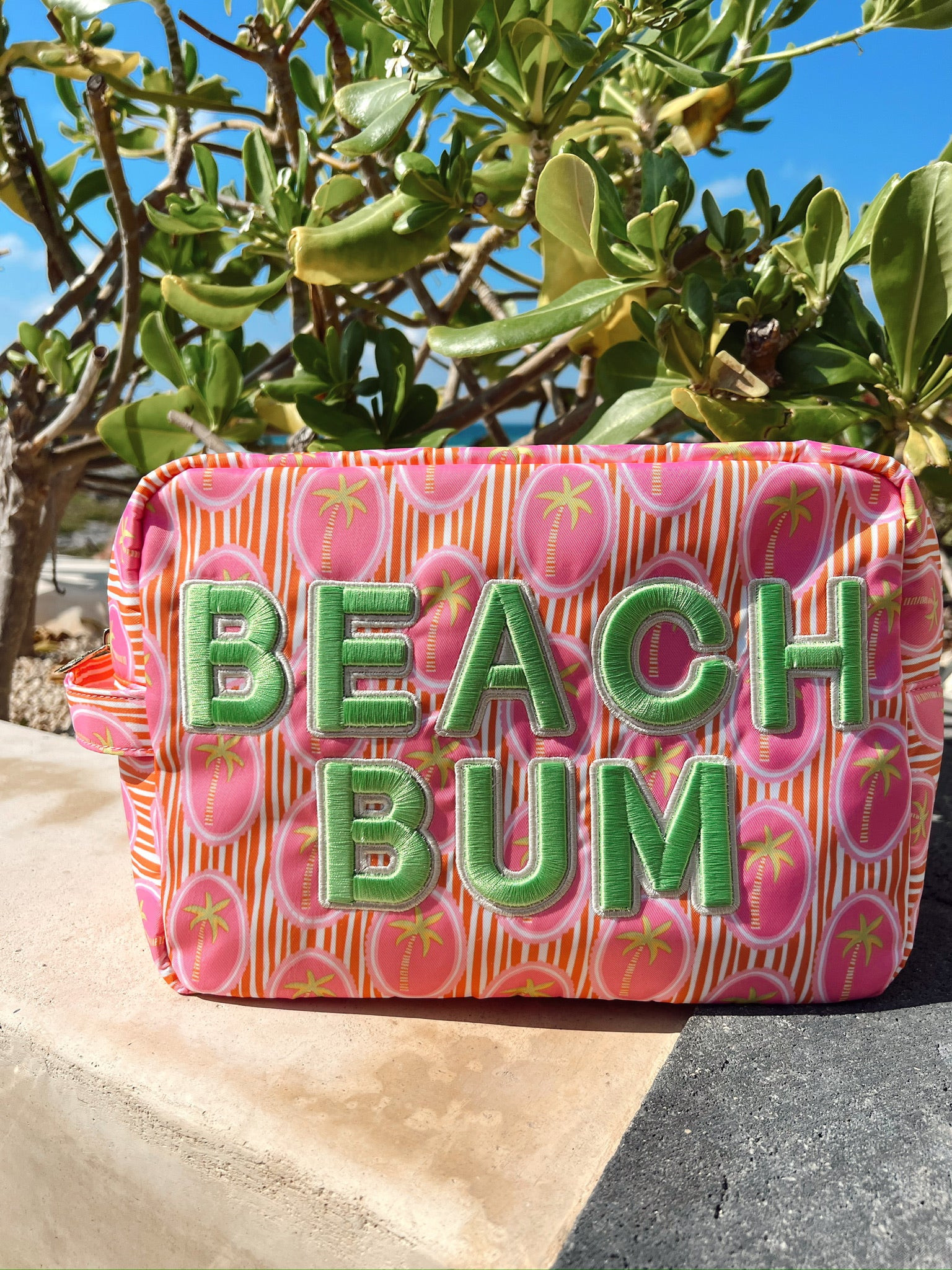 Beach Bum - Pink Palms XL | KenzKustomz