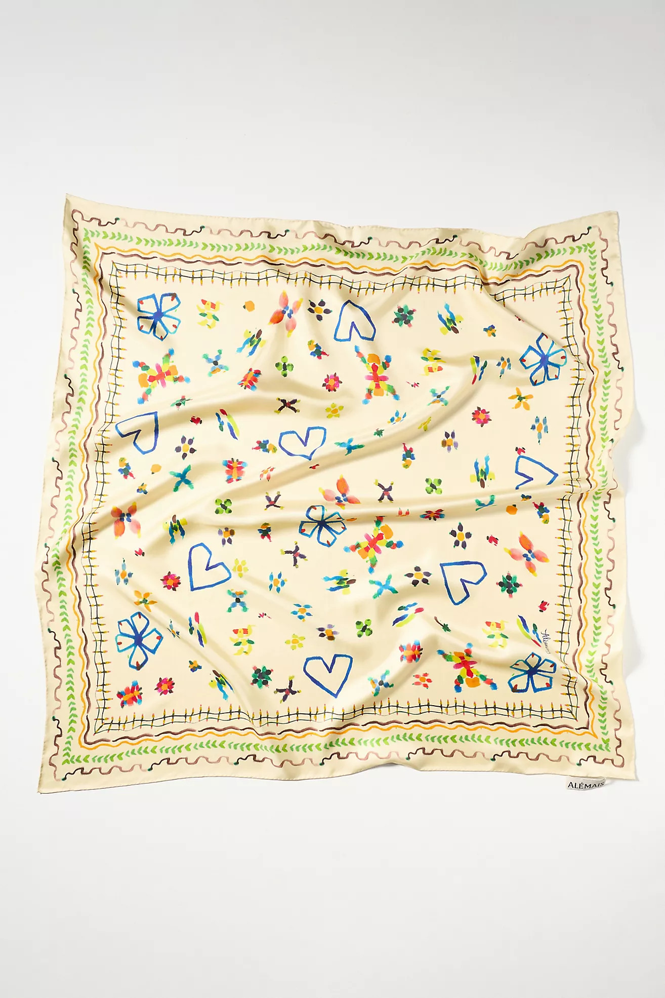 ALÉMAIS Sidi Silk Hair Scarf | Anthropologie (US)