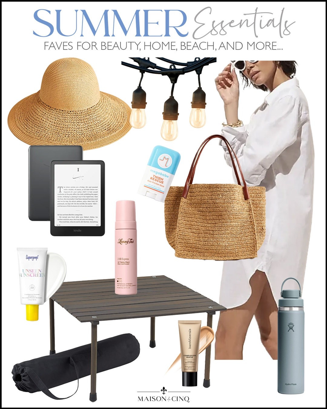 Top 15 Summer Essentials I can’t live without!
These get you through the season!

Summer outfit, summer fashion, summer beauty, straw bag, summer entertaining, swimsuit coverup, outdoor decor, straw hat, beach hat

#LTKSeasonal #LTKOver40