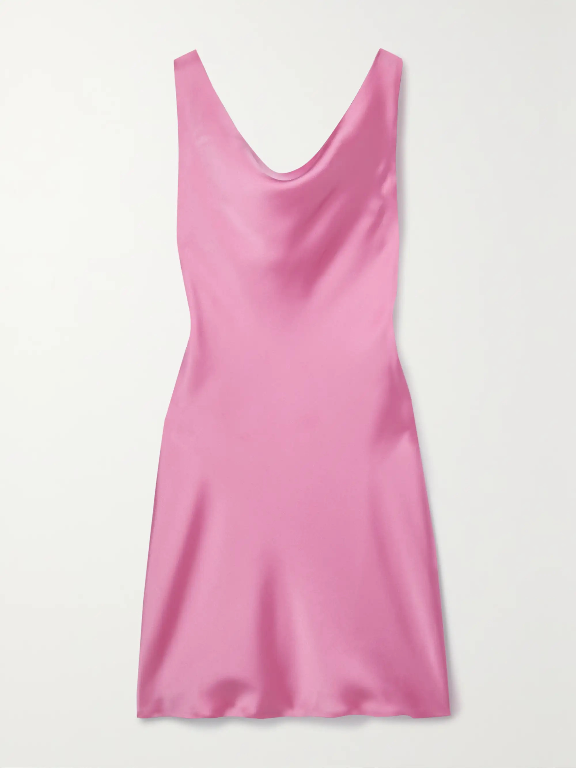 Maria draped satin mini dress | NET-A-PORTER (US)