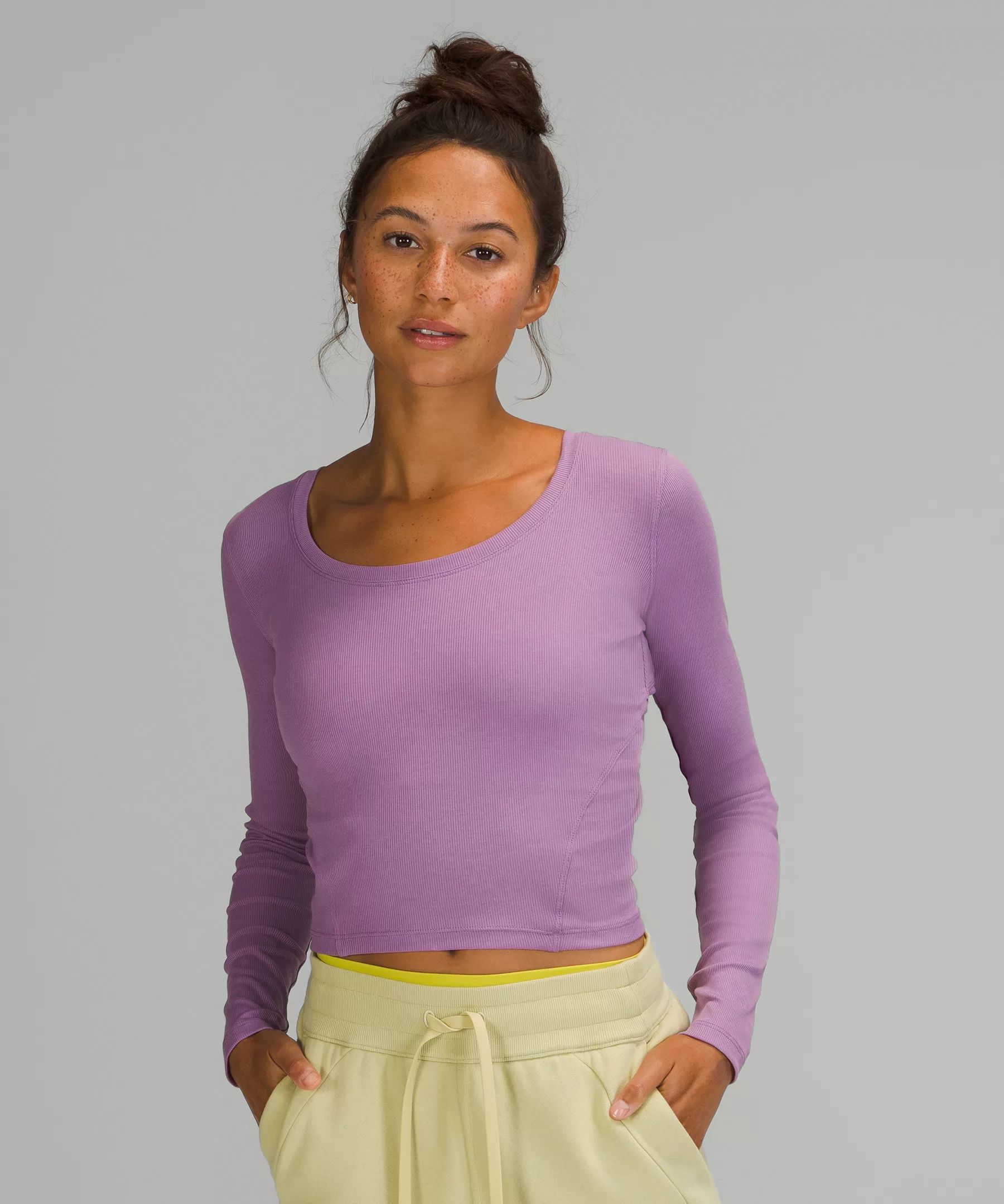 Open Back Ribbed Long Sleeve ShirtFinal Sale | Lululemon (US)