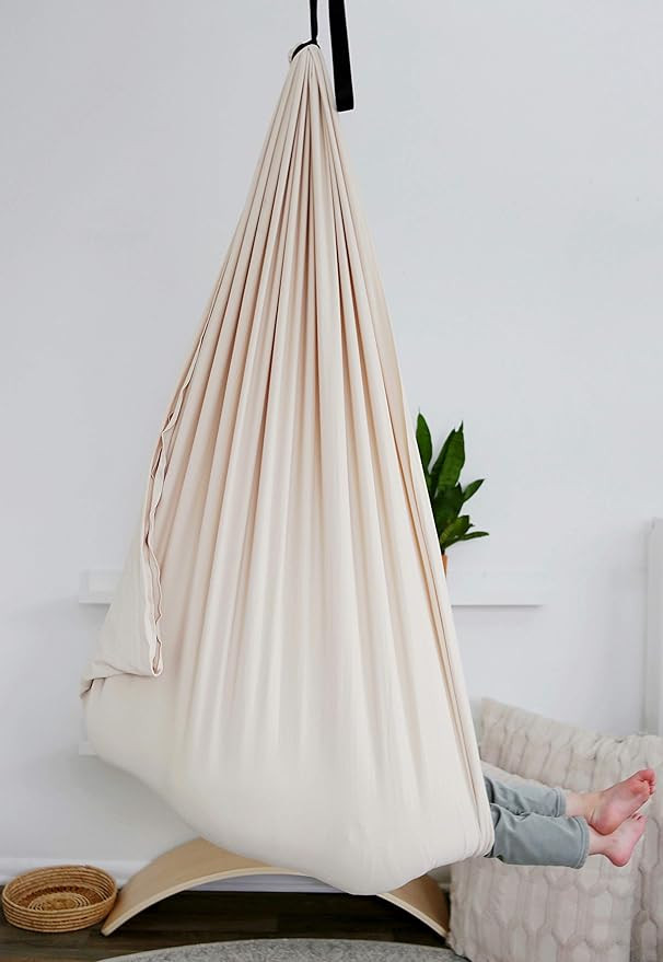 Marlowe & Co Indoor Sensory Therapy Swing for Children, Double Layer Cotton Swing, Hardware Inclu... | Amazon (US)
