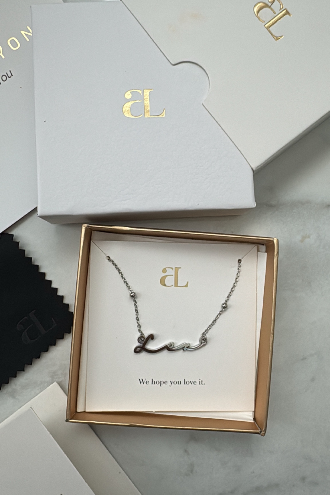 super high quality tarnish free nameplate necklace! 

#LTKGiftGuide #LTKfindsunder50 #LTKstyletip