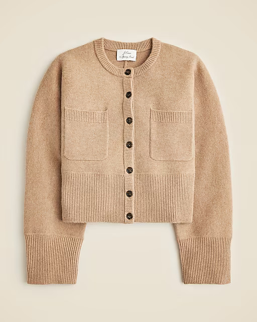 Spring Street cashmere-blend patch-pocket cardigan | J. Crew US