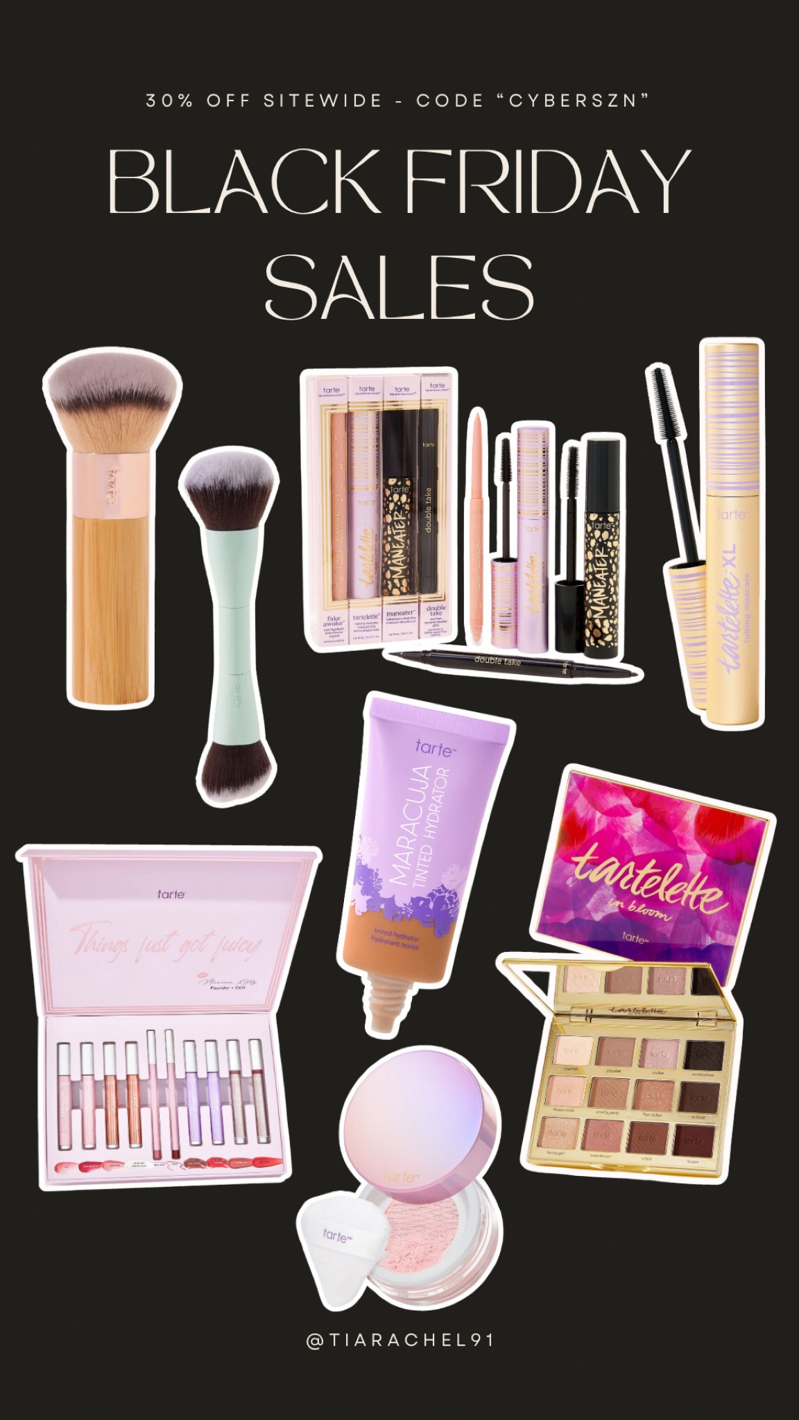 30% off sitewide at Tarte with code “CYBERSZN” ‼️ I linked my top products here 

#LTKBeauty #LTKCyberWeek #LTKSaleAlert