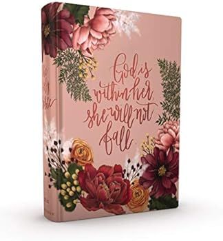 NIV, Artisan Collection Bible, Cloth over Board, Pink Floral, Designed Edges under Gilding, Red L... | Amazon (US)