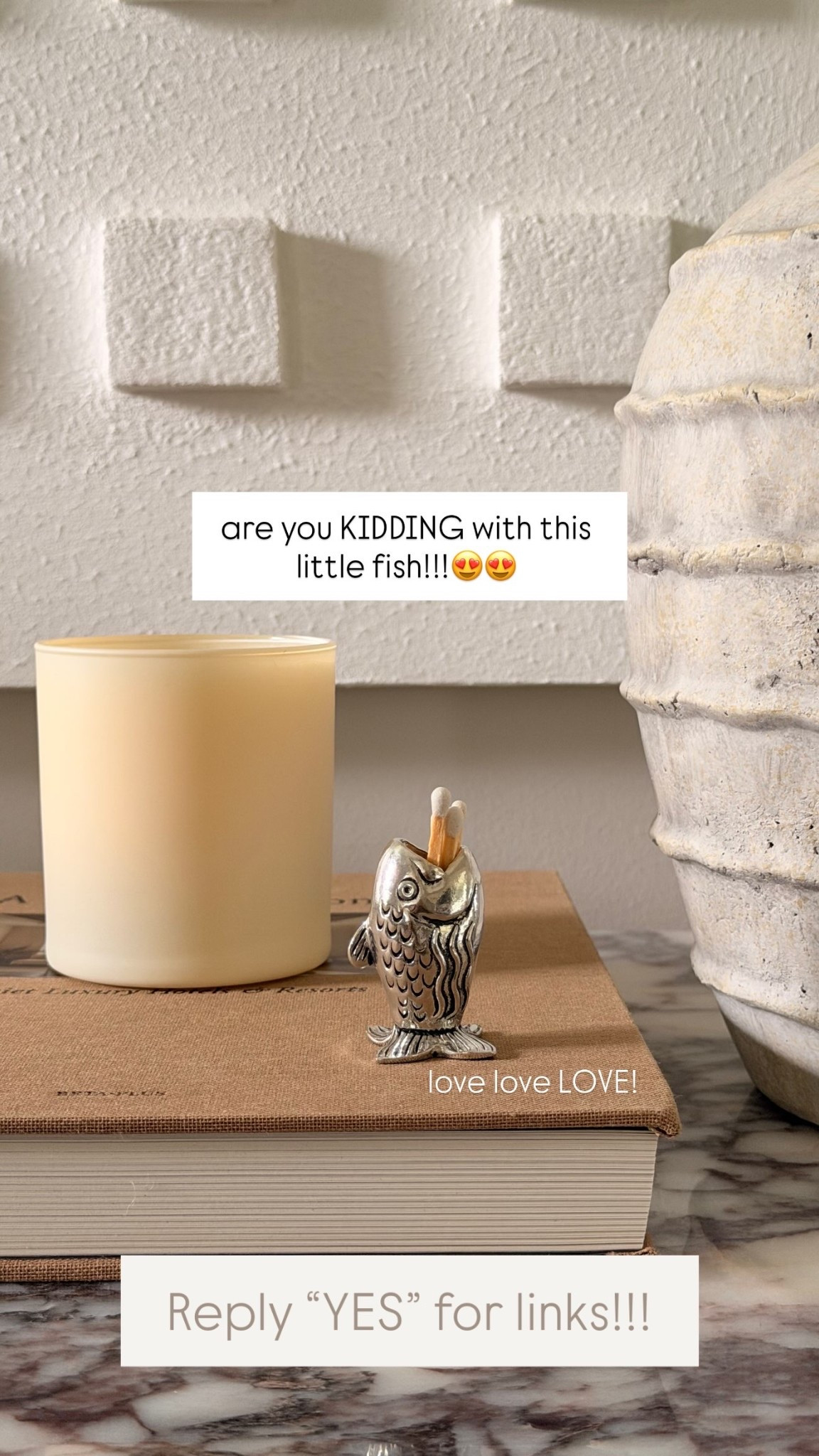 are you KIDDING with this little fish!!!😍😍 love love LOVE!  Reply “YES” for links!!!