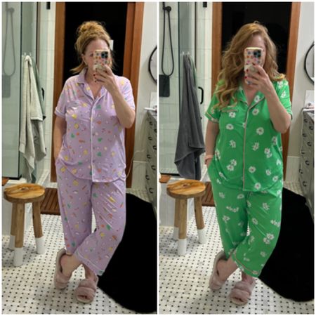 The softest most buttery pajamas ever! I have so many of these Walmart pajamas. They’re so incredibly soft and comfortable! These two sets scream spring and summer. I live in my pjs so these are perfect for all day. And they’re less than $19! 

#LTKfamily #LTKfindsunder50 #LTKstyletip