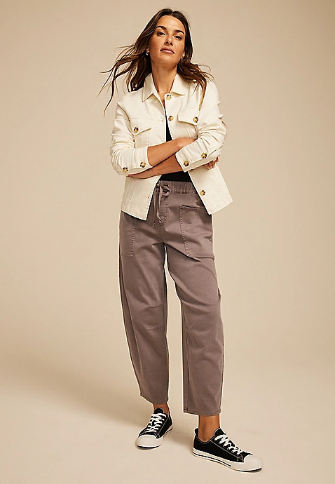Barrel Leg Weekender Pant | Maurices