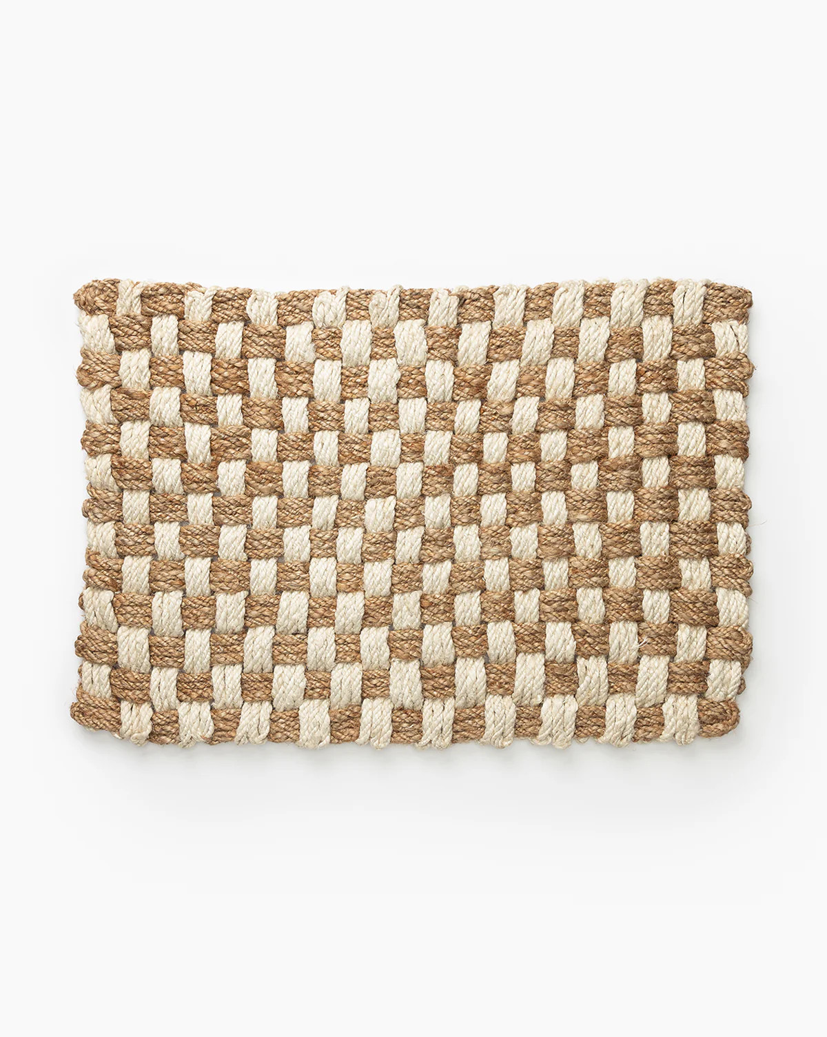 Checker Jute Doormat | McGee & Co. (US)