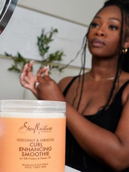 Black. Resilient. Beautiful. #Ad My routines this summer are full of black owned brands and I love it here! @Target & @SheaMoisture are committed to creating and supporting successful Black business, and that is a mission I can get behind! 

Shout out to the Next Black Millionaire fund winners featured in this post! Our voices matter and Target & SheaMoisture are committed to making sure they are heard! #Target #TargetPartner #NextBlackMillionaires #PowerofSheaImpact #SheaMoisturePartner

D E T A I L S : 
_________________________________
@SheaMoisture Coconut & Hibiscus Curl Enhancing Smoothie - been using this to refresh my human hair curls on my bohemian braids.
@undefinedbeauty_co R&R Sun Serum - my skin has been neglected in the sun, so this clean sun serum has been a lifesaver for me. 
@Kazmaleje KurlsPlus Paddle Hair Comb - I’m keeping this comb handy for when it’s time to detangle my curls after I take out my braids.
@Scotchboyz Scotch Bonnet Pepper Sauce - lately I’ve been loving a little spice in my food for summer, so this sauce definitely hits the spot!

