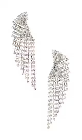 Angel Wing Earrings in Silver | Revolve Clothing (Global)