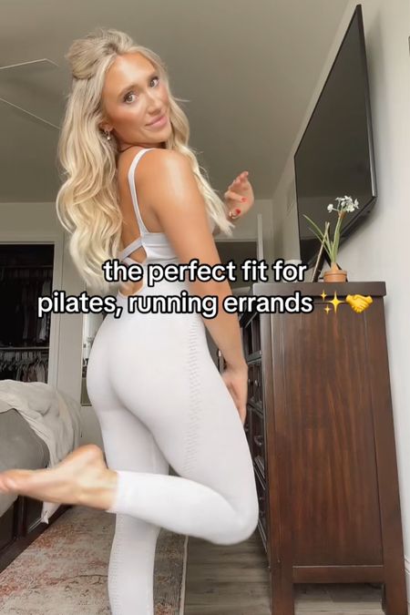 Catch me living in this outfit on repeat for Pilates, working out, running errands, or just lounging around in! 🤝✨🛍️

#LTKFitness #LTKunder100 #LTKstyletip
