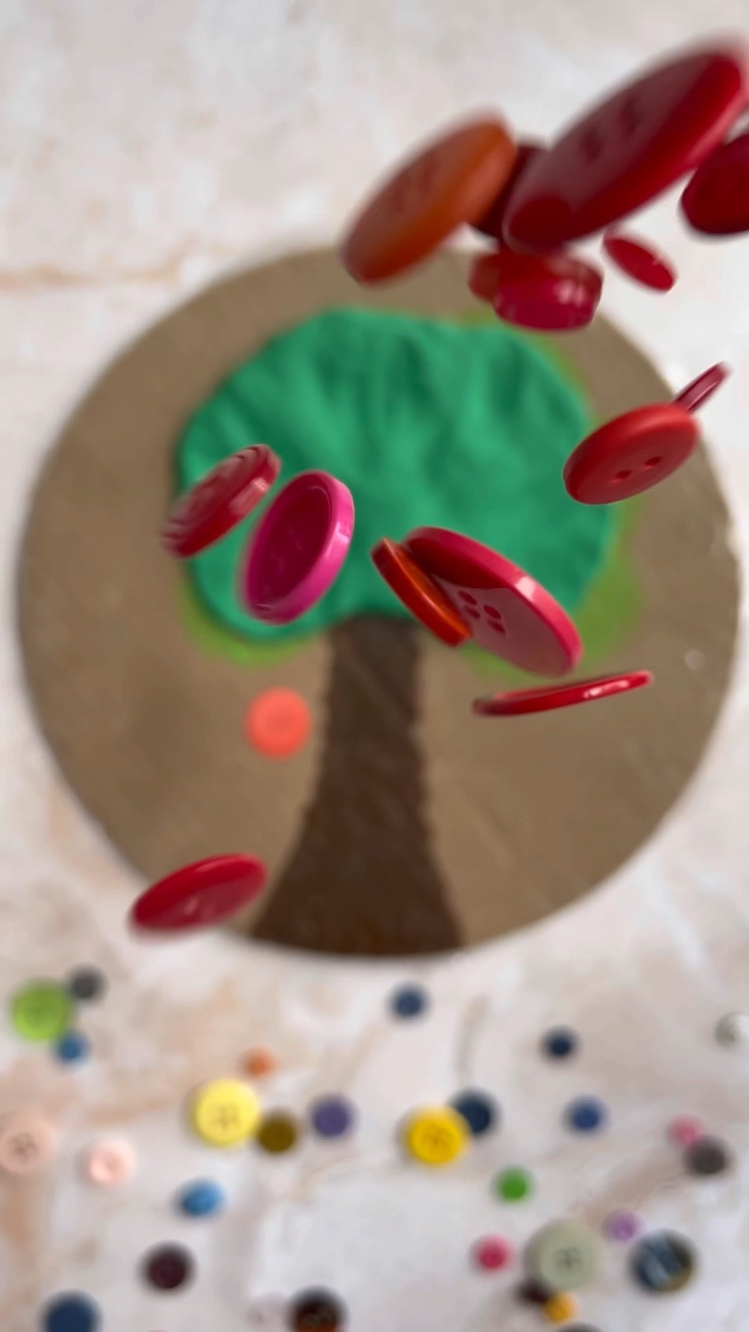Play dough sensory buttons apple tree | perfect for toddlers to refine more control, pincer grip and promote tactile stimulation

#LTKKids #LTKBaby #LTKmomlife