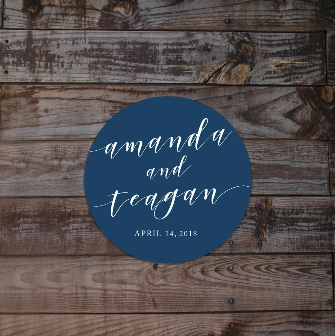 Stickers, wedding favor stickers, wedding stickers, wedding labels, gift bag label, gift bag stic... | Etsy (US)