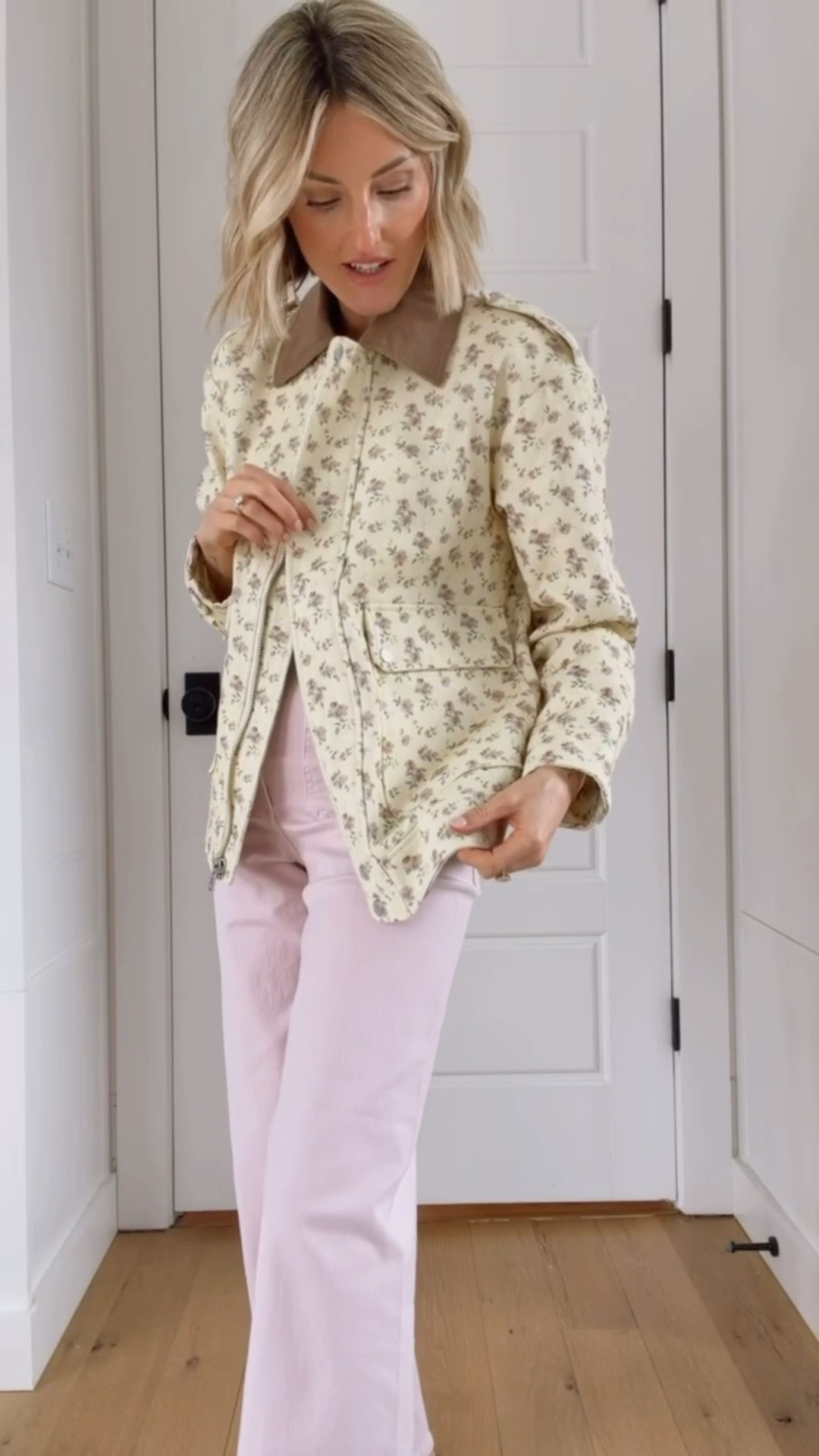 Love this floral barn jacket! It has a nice weight to it, and I really love the colors! Wearing XS in this jacket! #anthropartner @Anthropologie 

Loverly Grey, Anthropologie, spring jacket, barn jacket, floral jacket, spring shoes, jelly shoes 

#LTKSeasonal