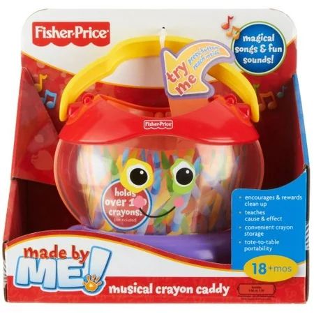Fisher-Price Made by Me! Musical Crayon Caddy | Walmart (US)