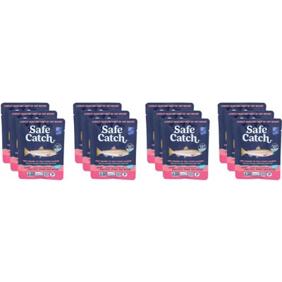 SafeCatch Pink Salmon No Salt Added - Case of 12 - 3 oz | Target