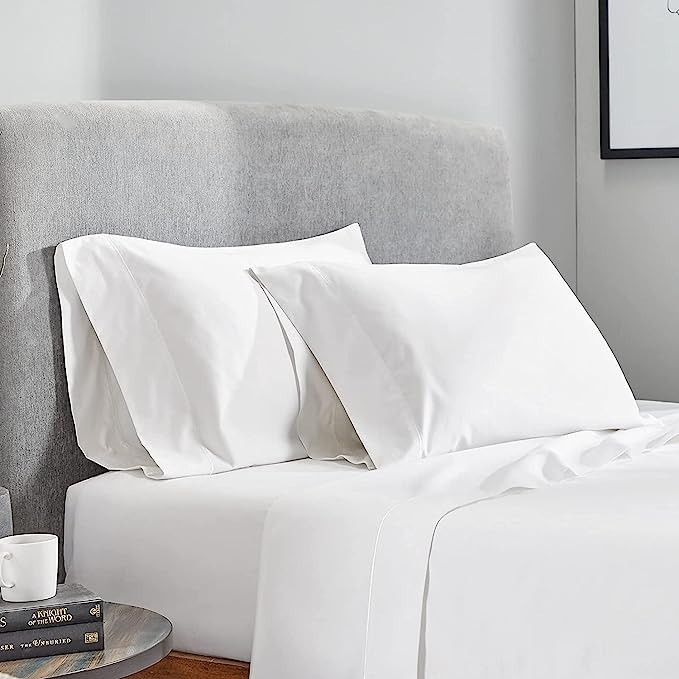 TRIDENT King Size Sheets Set 500 TC Bed Sheets 4-Piece Set Bedding Sheets and Pillowcases -Soft &... | Amazon (US)