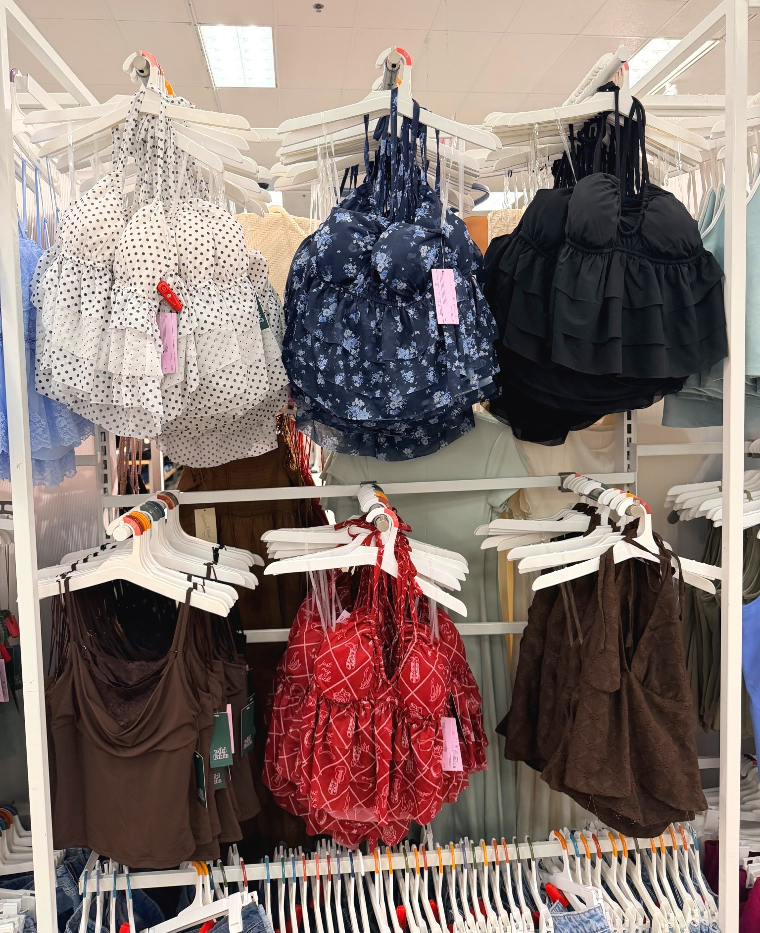 Wild Fable Ruffle Halter Tank Soring Tops #wildfable #ruffletops #haltertops 

#LTKootd #LTKgrwm #LTKTravel