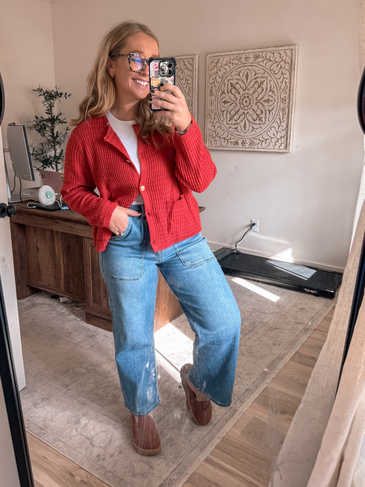 Casual fall outfit - fall teacher style - cardigan outfit - clog outfit idea 

#LTKStyleTip #LTKMidsize #LTKSeasonal