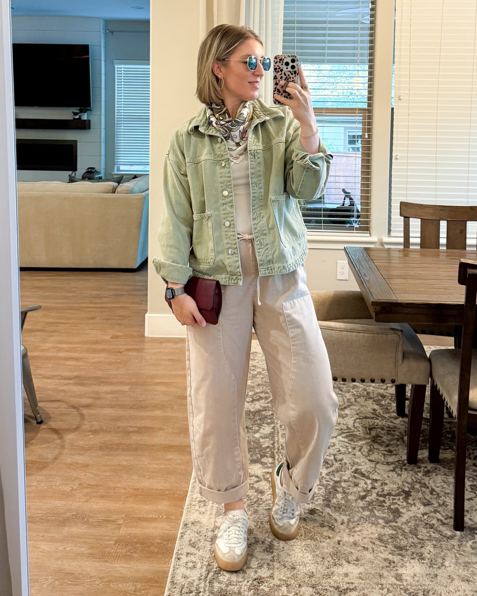 Fun layered spring look with neutrals and prints!!!

#LTKdayinmylife #LTKmomlife