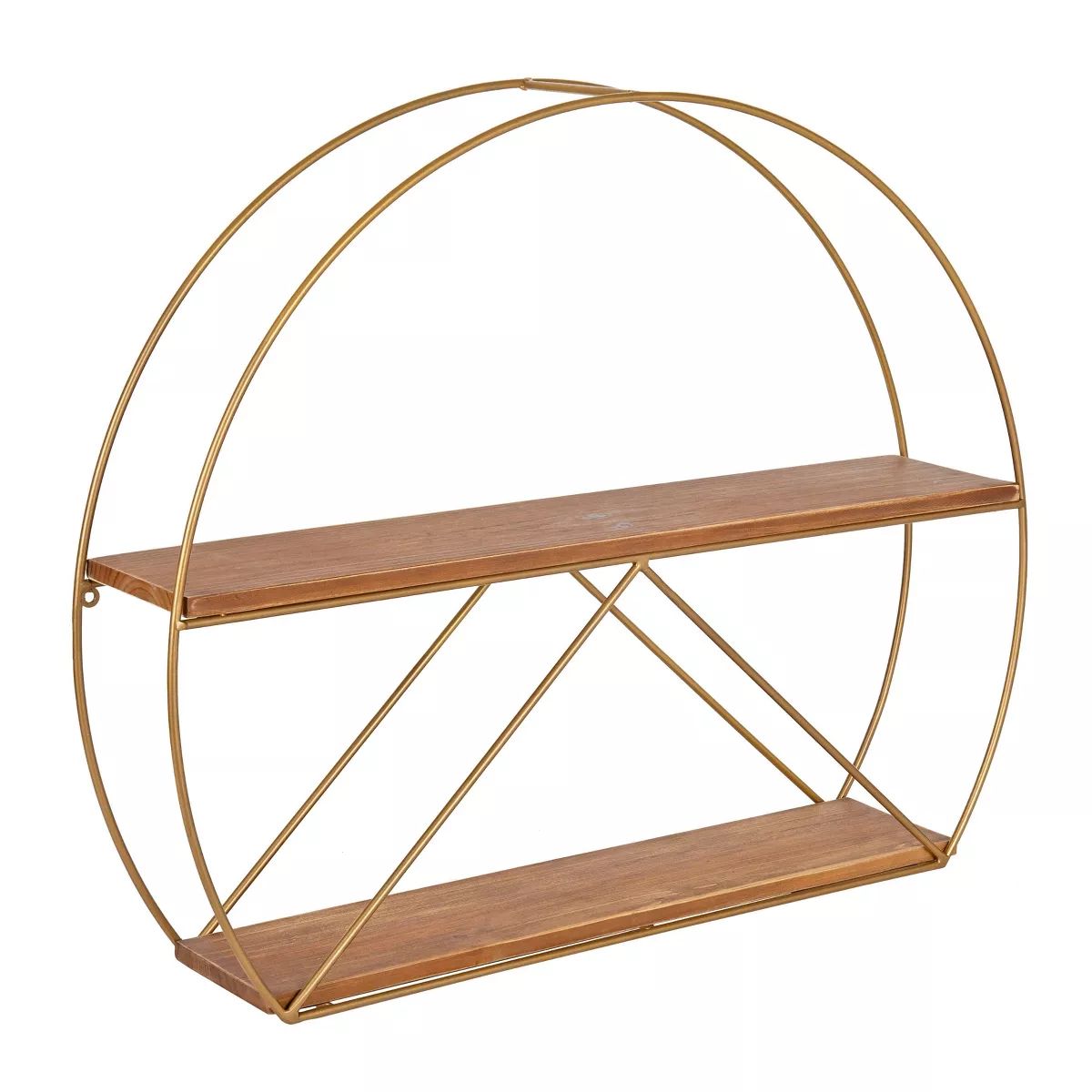 Delmar Mid-Century Modern Wall Shelf - Kate & Laurel All Things Decor | Target