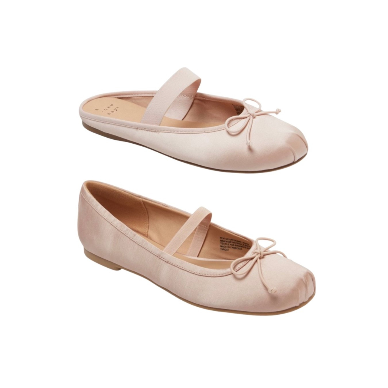 Satin ballet flats & mules _on sale!

#LTKSaleAlert