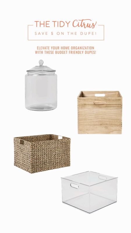 Want to save money but still elevate your organized home? Shop our thrifty finds!

#LTKFind #LTKunder50 #LTKhome