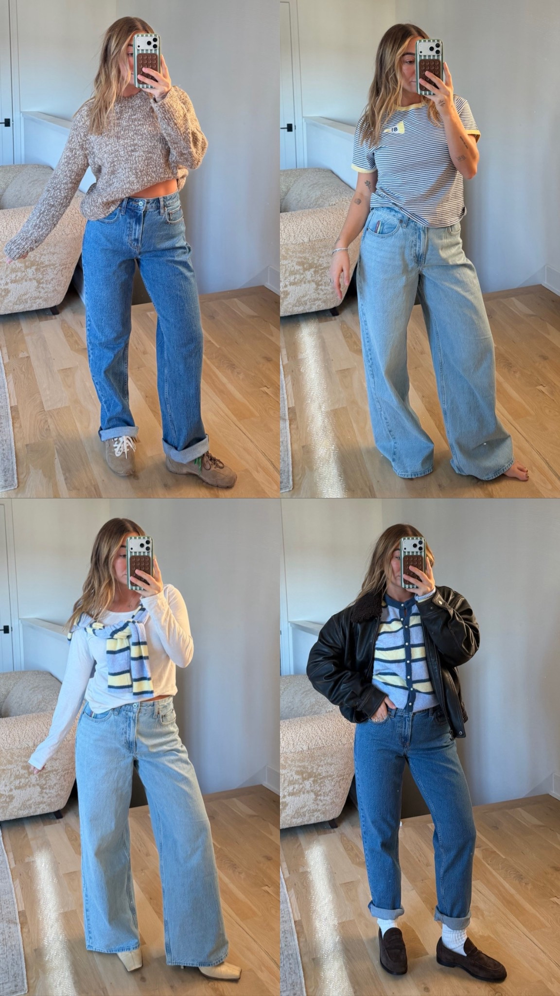 #abercrombiepartner @abercrombie DENIM Sale! 25-40% off jeans + stackable code DENIMAF for extra 15% off***

Sizes:
Curve Love Mid Rise 90s Straight Jean: 26, Dark Marble
High Rise Wide Leg Fish Embroidered Jean: 26, Light Sardine Embroidery
Curve Love High Rise 90s Relaxed Jean: 26, Medium Marble
Short-Sleeve Nautical Graphic Skimming Tee: S
Merino Wool-Blend Shrunken Crew Cardigan: S

*Offer valid in stores and online 1/29/2026-2/2/2026 in US/CA. Excludes clearance. Online price reflects discount.

***Use code DENIMAF to get an additional 15% off almost everything in stores and online at checkout from 1/29/26-2/2/26 in US/CA. Exclusions apply. See details online 