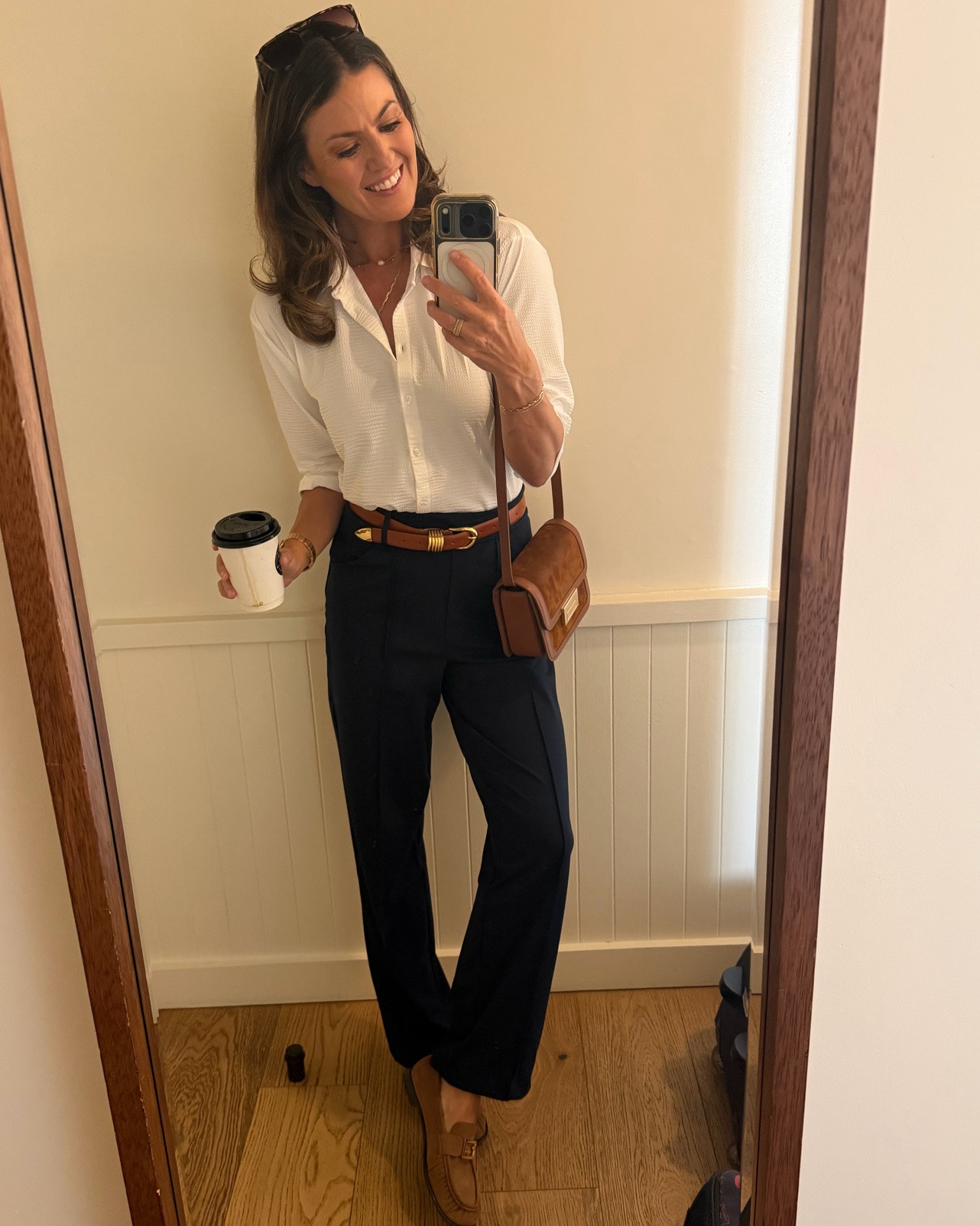 Perfect fall outfit from course to cocktails 😍