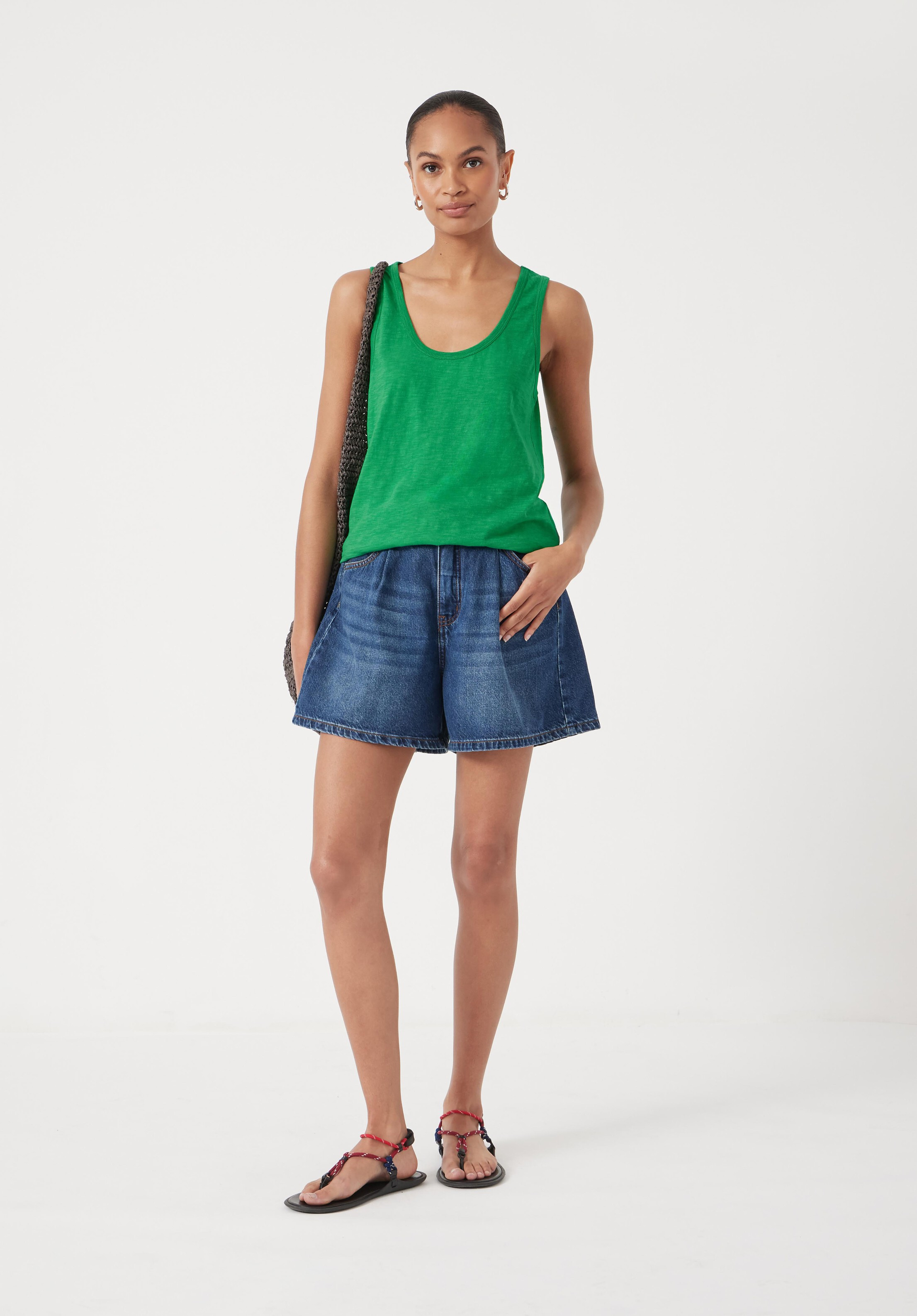 Cotton Slub Tank Top | Hush UK